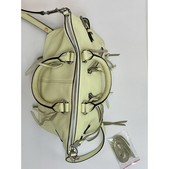 Rebecca Minkoff Shoulder Bag In Honeydoo Large Purse Handbag Leather - Picture 6 of 13